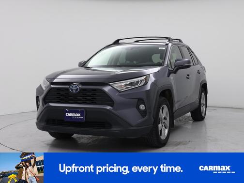 Gray 2021 Toyota RAV4 Hybrid XLE Premium
