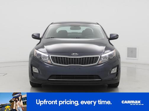 Blue 2015 Kia Optima Hybrid LX