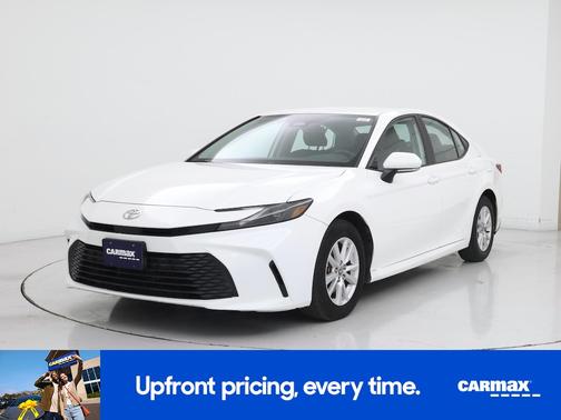White 2025 Toyota Camry LE