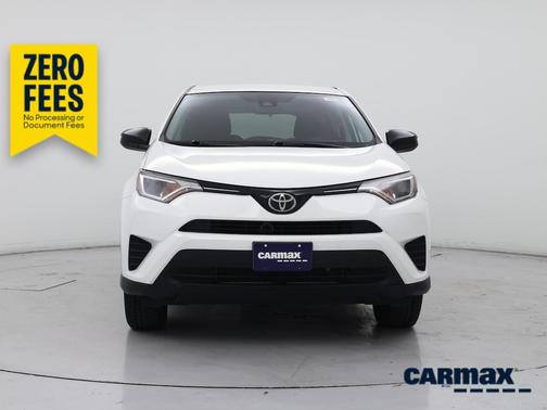 White 2018 Toyota RAV4 LE