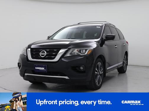 Black 2020 Nissan Pathfinder Platinum