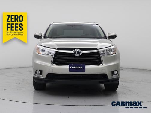 Tan 2015 Toyota Highlander Limited Platinum