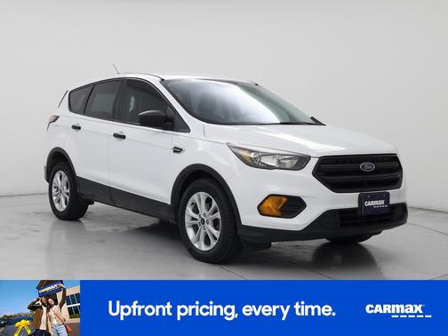 White 2018 Ford Escape S