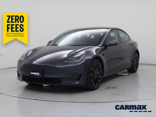 Silver 2023 Tesla Model 3 Performance