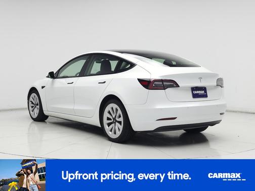 White 2022 Tesla Model 3