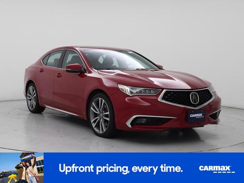 Red 2019 Acura TLX