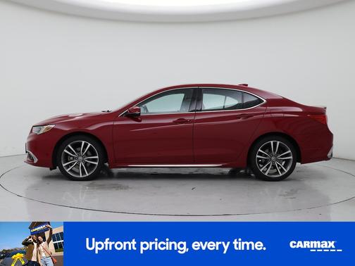 Red 2019 Acura TLX