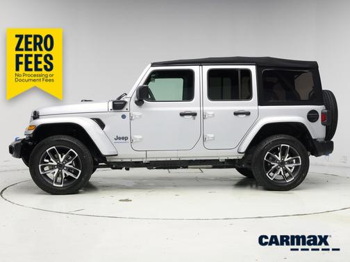 Silver 2024 Jeep Wrangler 4xe Sport S