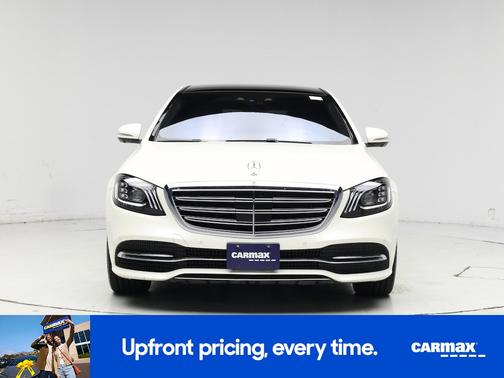 White 2019 Mercedes-Benz S-Class