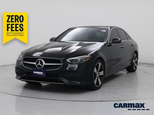 Black 2022 Mercedes-Benz C-Class