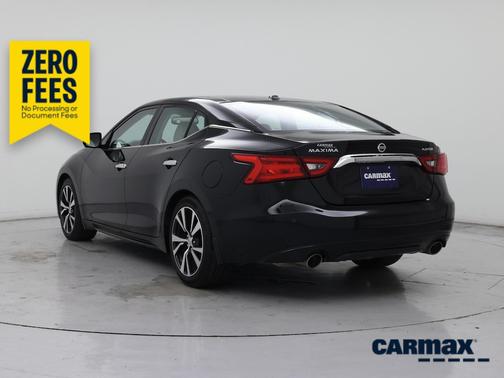 Black 2017 Nissan Maxima Platinum