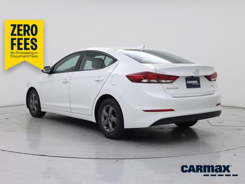 White 2017 Hyundai ELANTRA ECO