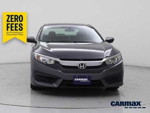 Gray 2017 Honda Civic EX