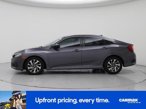 Gray 2017 Honda Civic EX
