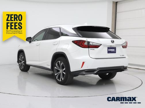 White 2017 Lexus RX 450h