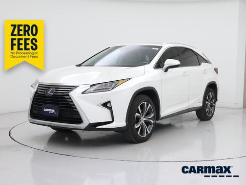 White 2017 Lexus RX 450h