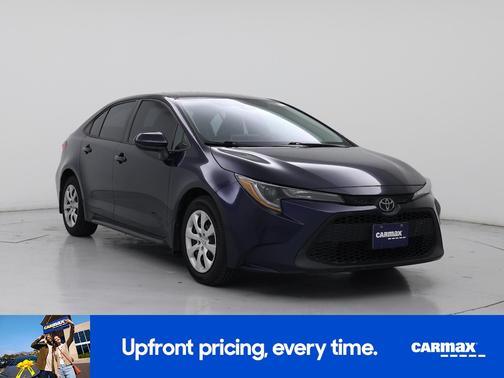 Blue 2020 Toyota Corolla LE