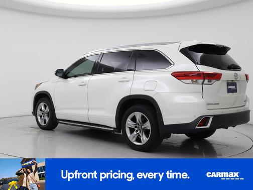 White 2018 Toyota Highlander Limited