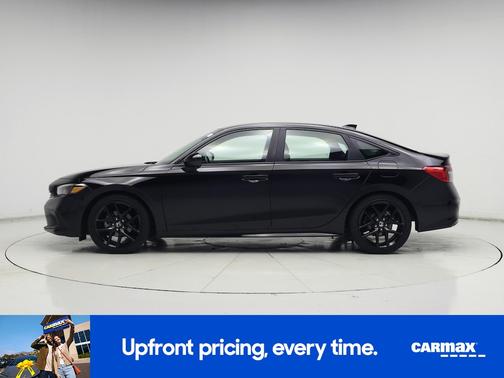 Black 2024 Honda Civic Sport