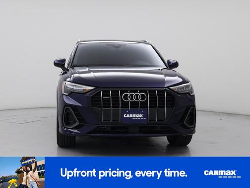 Blue 2021 Audi Q3 S-Line Premium