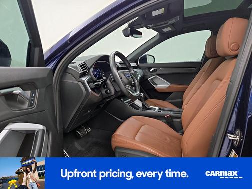 Blue 2021 Audi Q3 S-Line Premium