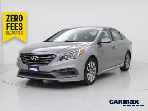 Gray 2016 Hyundai SONATA Sport