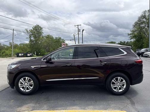 Black Cherry Metallic 2019 Buick Enclave Essence