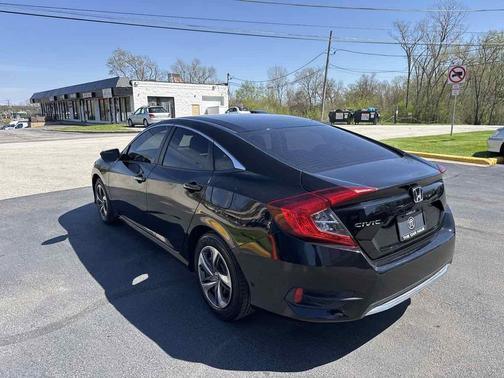 Crystal Black Pearl 2019 Honda Civic LX