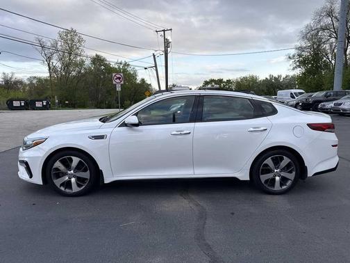 Snow White Pearl 2019 Kia Optima S