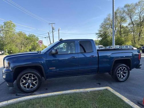 Stone Blue Metallic 2017 GMC Sierra 1500 SLT