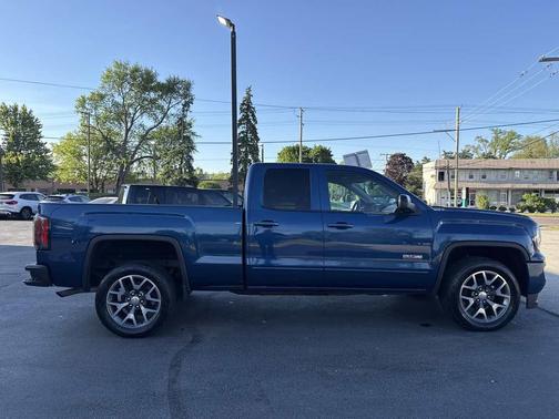 Stone Blue Metallic 2017 GMC Sierra 1500 SLT