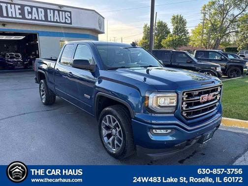 Stone Blue Metallic 2017 GMC Sierra 1500 SLT