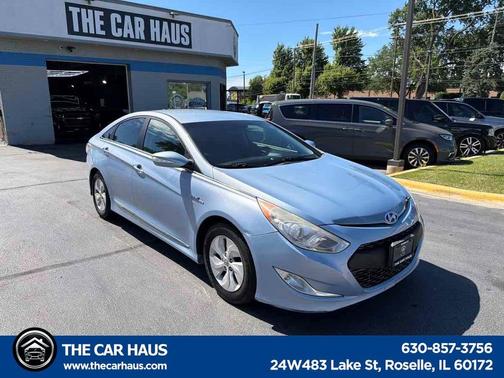 Blue Sky Metallic 2015 Hyundai SONATA Hybrid Base