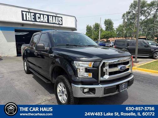 Shadow Black 2017 Ford F-150 XLT