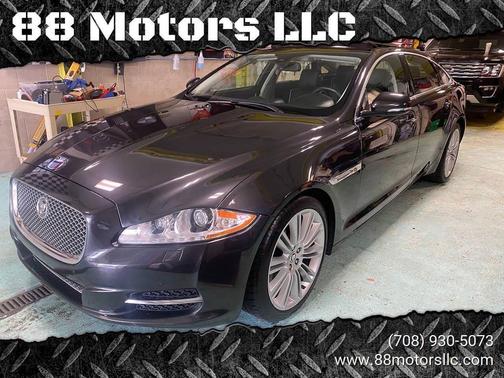 Stratus Gray Metallic 2013 Jaguar XJ L Portfolio