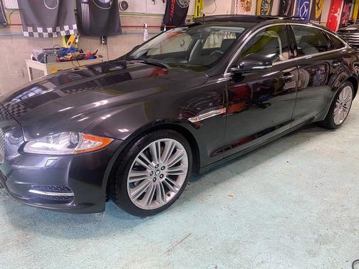Stratus Gray Metallic 2013 Jaguar XJ L Portfolio