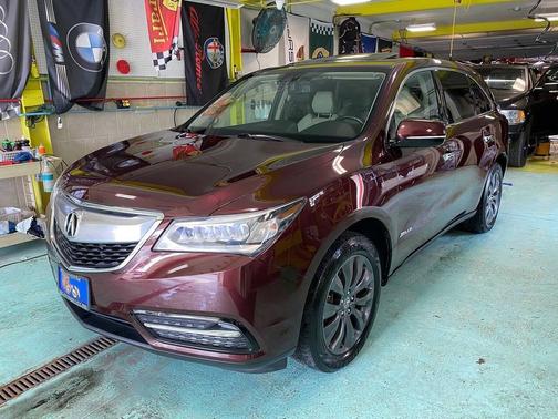 Dark Cherry Pearl 2015 Acura MDX 3.5L