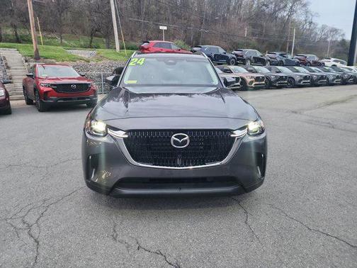 Machine Gray Metallic 2024 Mazda CX-90 PHEV Preferred
