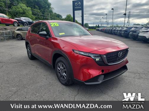 Soul Red Crystal Metallic 2026 Mazda CX-5 2.5 S Select Package