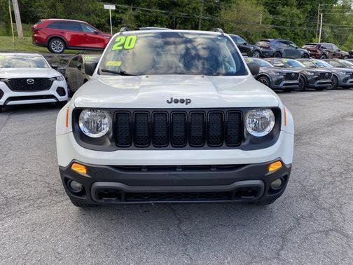 Alpine White Clearcoat 2020 Jeep Renegade Upland