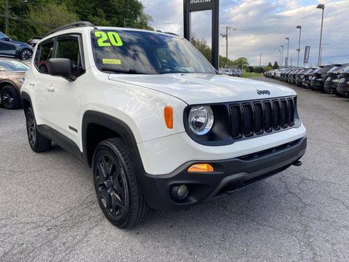 Alpine White Clearcoat 2020 Jeep Renegade Upland