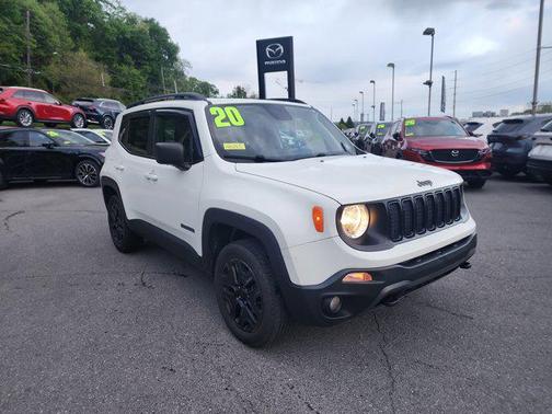 Alpine White Clearcoat 2020 Jeep Renegade Upland