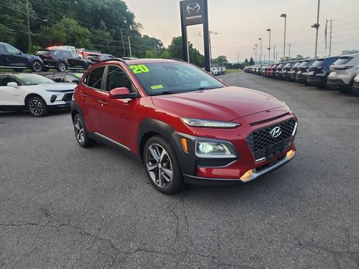 Pulse Red 2020 Hyundai KONA Ultimate