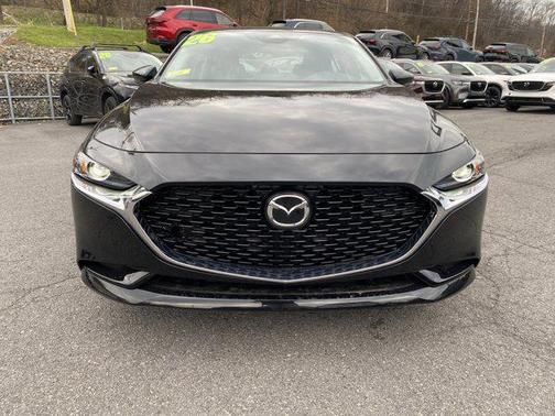 Jet Black Mica 2026 Mazda Mazda3 FWD w/Preferred Package