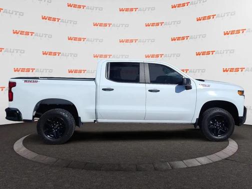 Summit White 2020 Chevrolet Silverado 1500 Custom Trail Boss