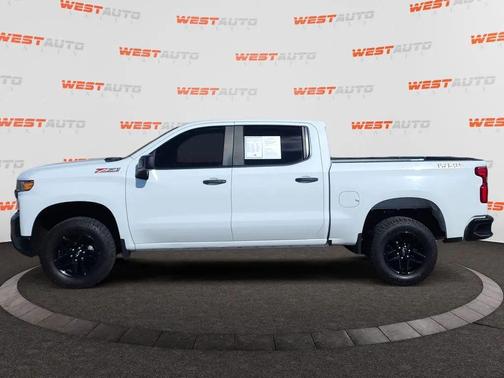 Summit White 2020 Chevrolet Silverado 1500 Custom Trail Boss