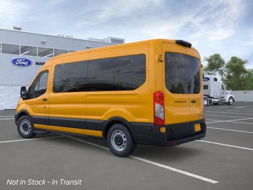School Bus Yellow 2026 Ford Transit-350