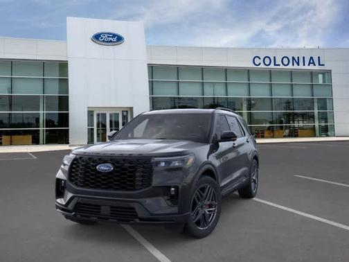 Agate Black Metallic 2026 Ford Explorer ST-Line