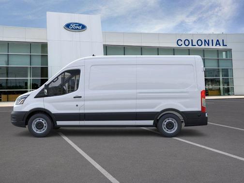 Oxford White 2025 Ford Transit-250 148 WB Medium Roof Cargo