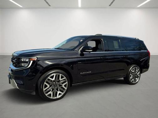Agate Black Metallic 2025 Ford Expedition Max Platinum